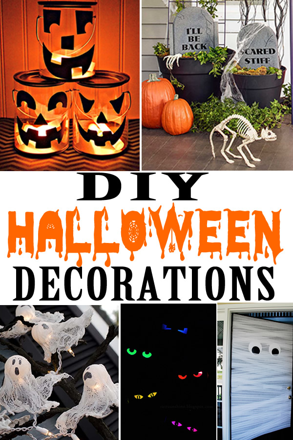 DIY Halloween Decorations_Cheap - Easy Outdoor & Home Decor _Halloween Party