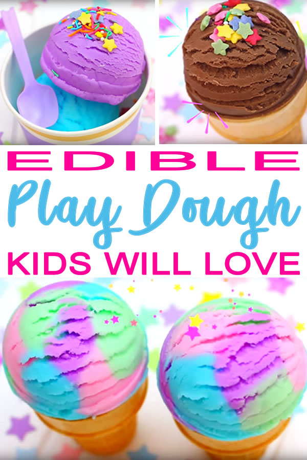 How To Make Edible Playdough_Easy DIY Edible Playdough Recipe No Cook__diy crafts_kids activity