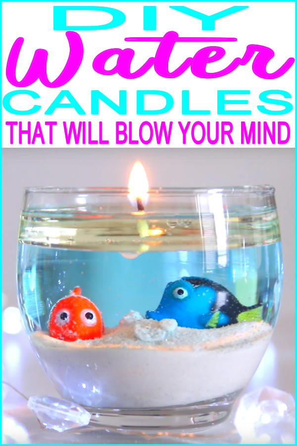 _How To Make Water Candles_DIY Water Candle Project_Easy Craft