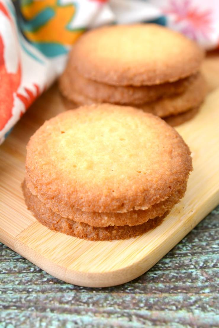 BEST Keto Cookies - Low Carb Shortbread Cookie Idea – Quick & Easy Ketogenic Diet Recipe