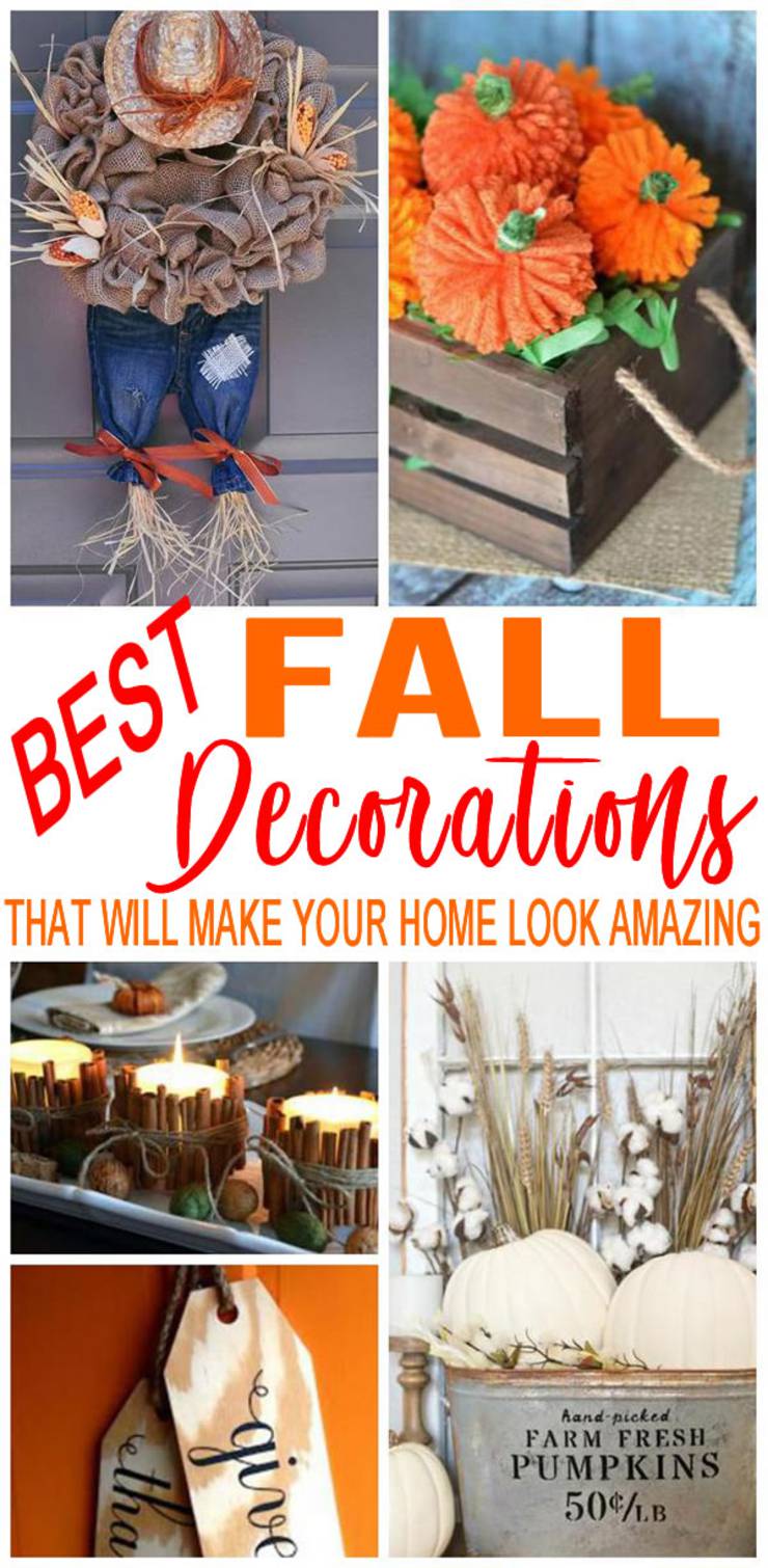 DIY Fall Decorations | Cheap - Easy Outdoor & Home Decor | DIY Fall Craft Ideas