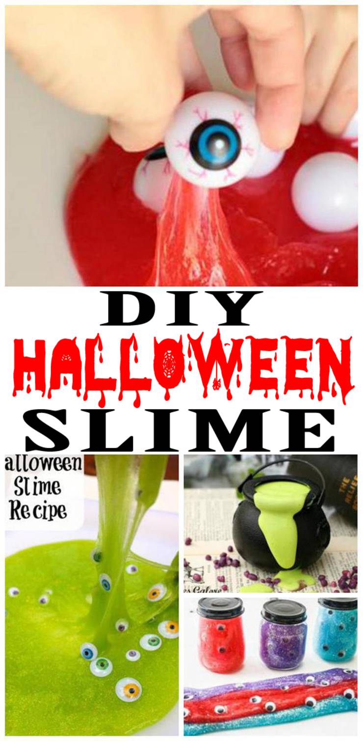 DIY Halloween-Slime Ideas