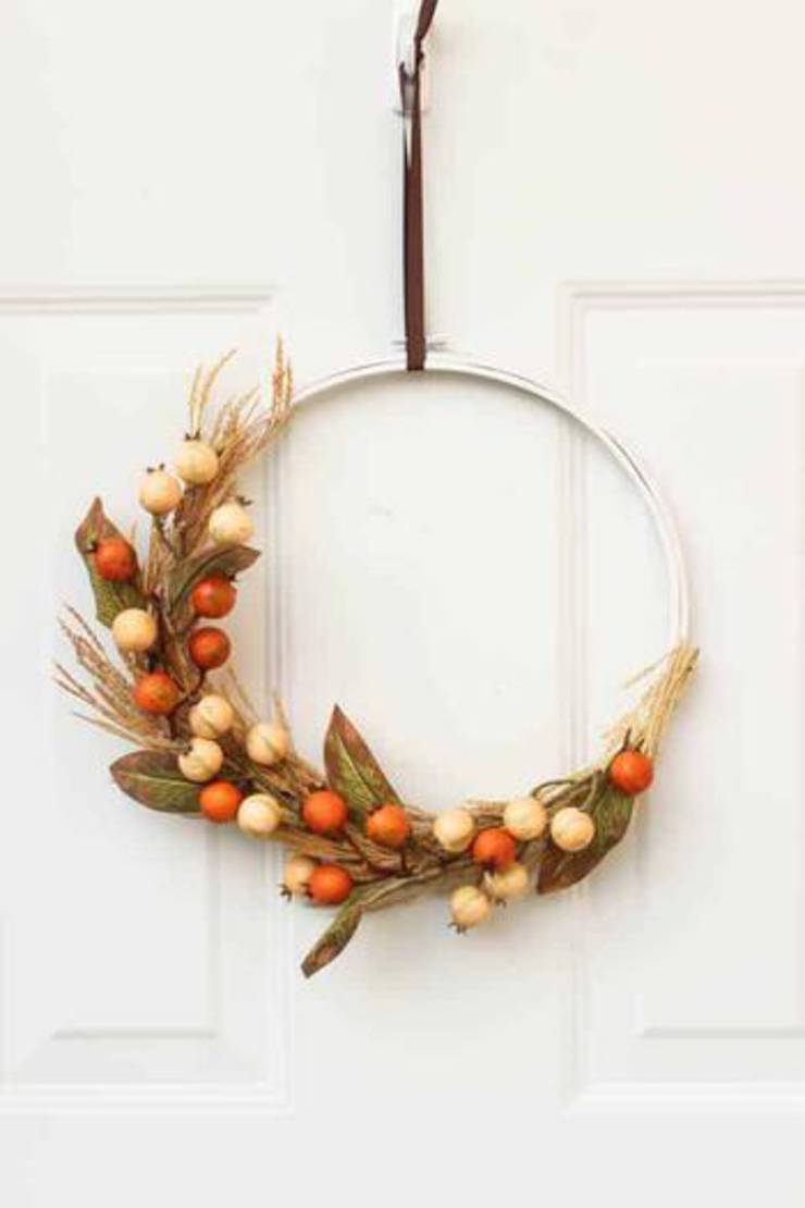 Autumn Hoop Wreath