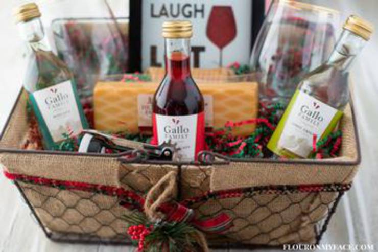 Diy Wine Lover Gift Basket