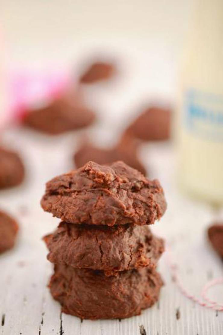 3 Ingredient Chocolate Cookies