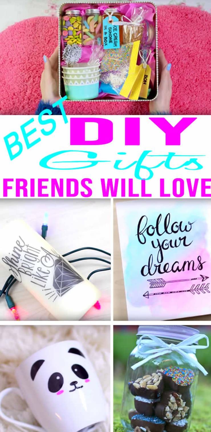 BEST DIY Gifts For Friends - EASY and CHEAP Gift Ideas To Make For Birthdays - Christmas Gifts - Creative and Unique Presents That Are Cute - Last Minute Handmade Ideas - BFFs - Teens