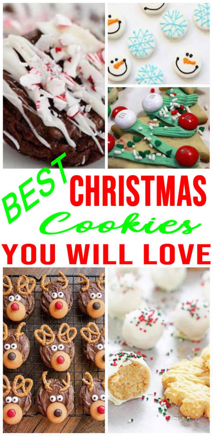 BEST Homemade Christmas Cookies! EASY Christmas Cookie Recipes - For Kids - Families - Friends | Cookie Gift Ideas - Parties - Exchange - Sweet Treats