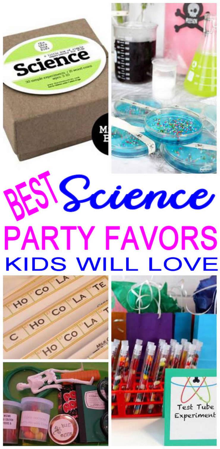 Science Party Favor Ideas Kids Will Love