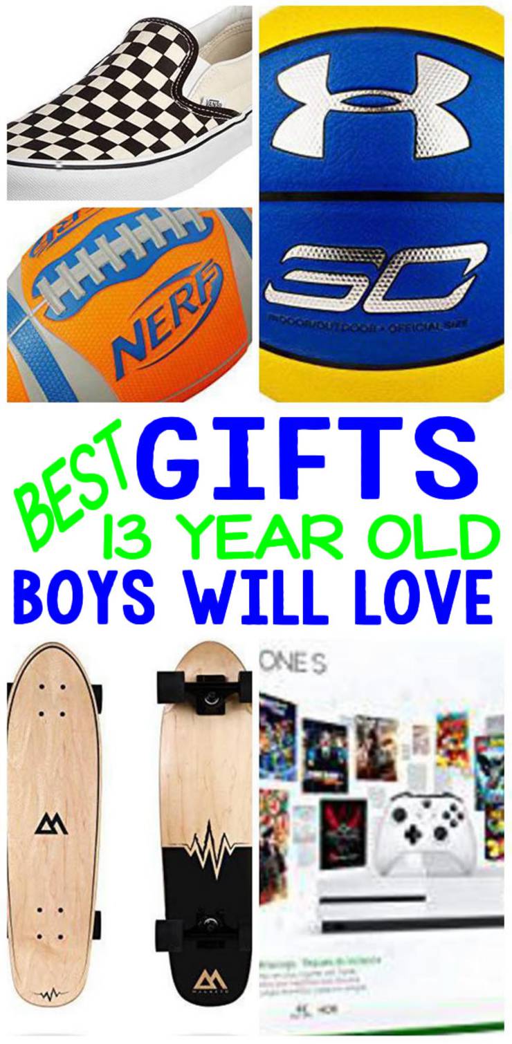gifts 13 year old boys