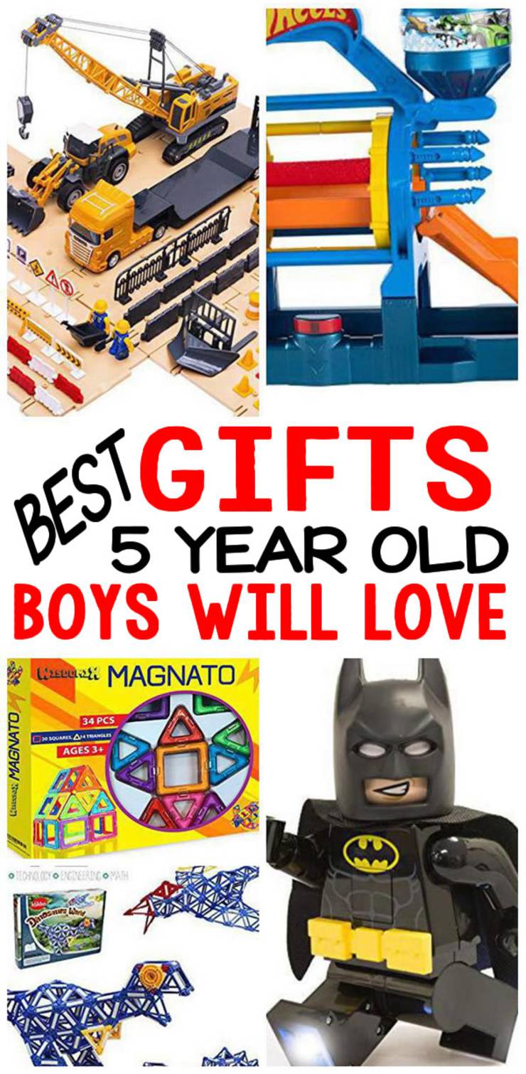 gifts 5 year old boys