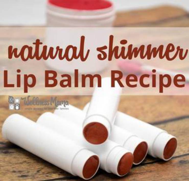Natural Shimmer Lip Balm