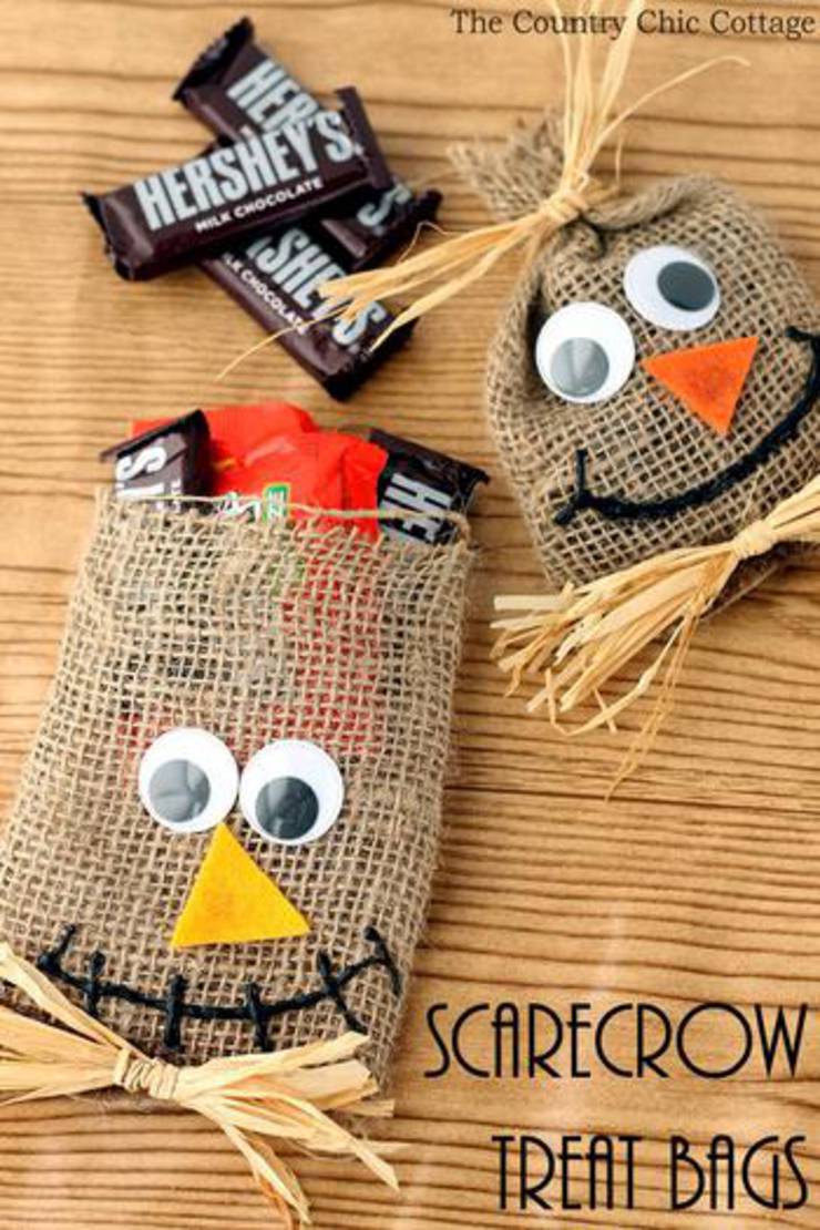 Scarecrow Party Favor Bags