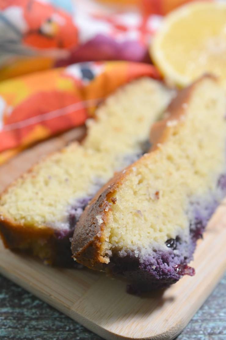 BEST Keto Bread_Low Carb Lemon Blueberry Loaf Bread Idea_Quick and Easy Ketogenic Diet Recipe_Completely Keto Friendly_Gluten Free_Sugar Free