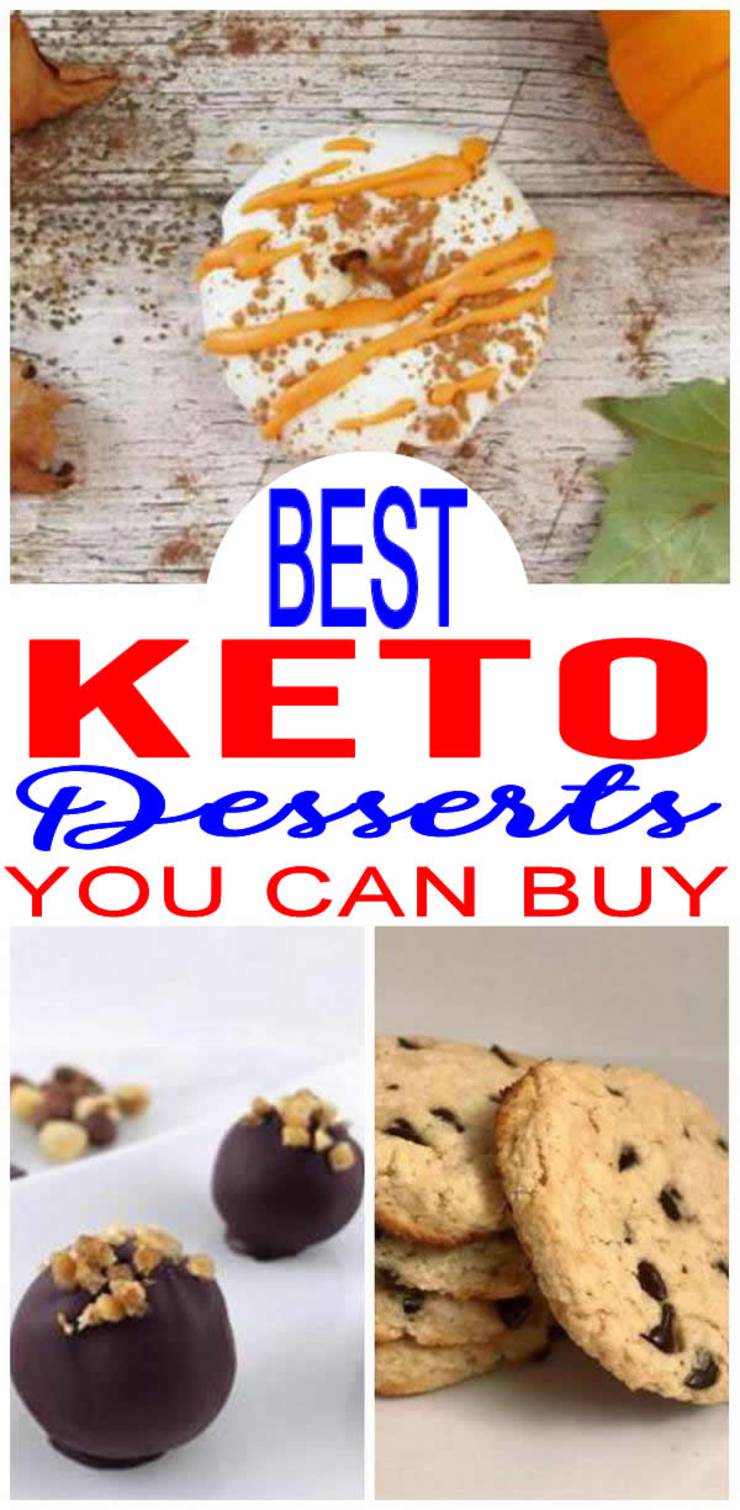 Keto Desserts You Can Buy – BEST Low Carb Desserts To Buy – Easy Ketogenic Diet Store Bought Dessert Ideas