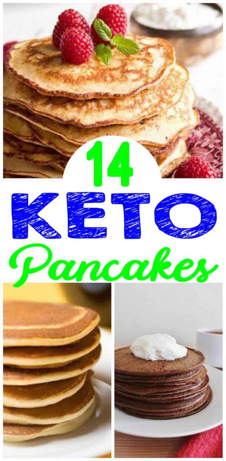 Keto Pancakes– BEST Low Carb Pancake Recipes – Easy Ketogenic Diet Ideas