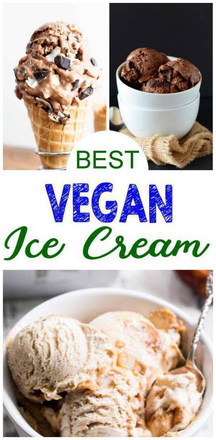 9 Vegan Ice Creams - BEST Vegan Ice Cream Recipes – Easy – Healthy – Vegan Ideas – Snack – Treat – Dessert
