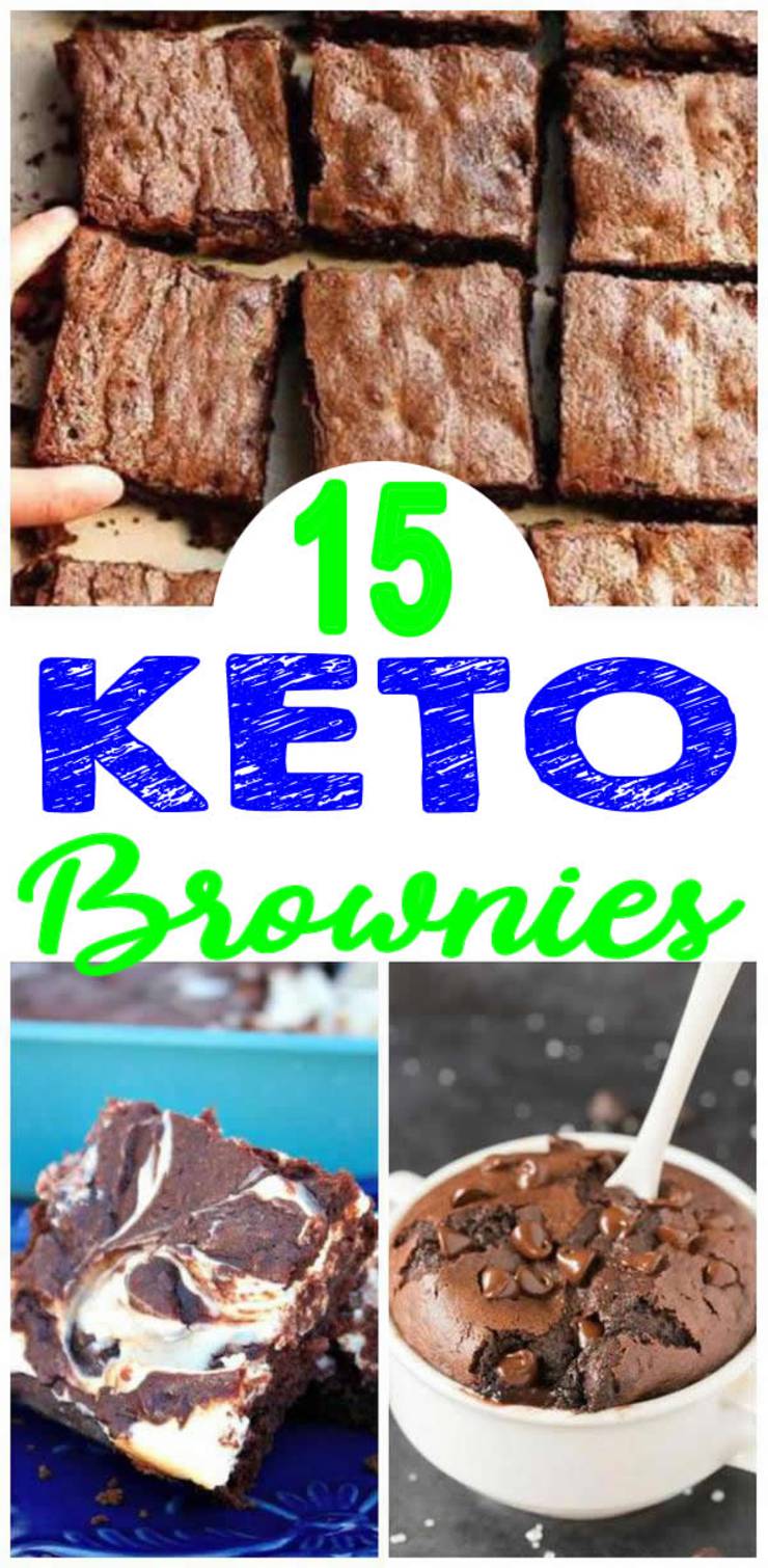 Keto Brownies - BEST Low Carb Brownie Recipes – Easy Ketogenic Diet Ideas