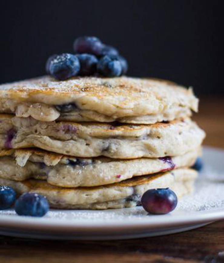 Vegan Blueberry Pancakes