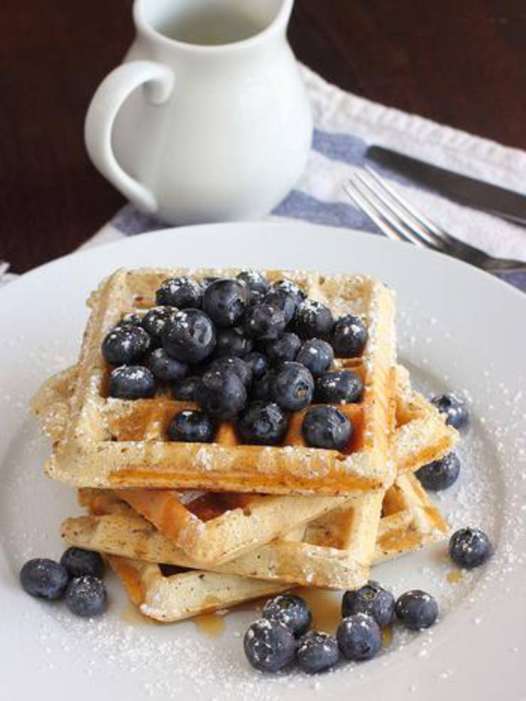 Vegan Waffles For Two