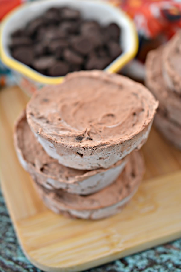 3 Ingredient Keto Chocolate Pudding Ice Cream Cookies_The BEST Low Carb Flourless Keto Chocolate Chip Cookies_Easy - No Bake Fat Bomb