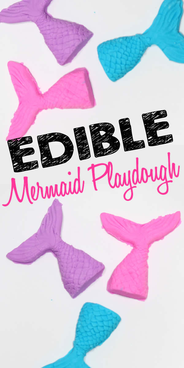 How To Make Edible Playdough | Easy DIY Mermaid Edible Playdough Recipe No Cook