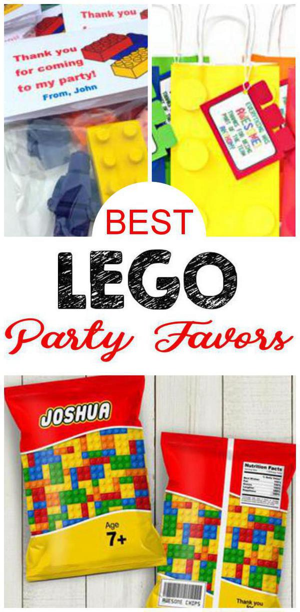 Lego Birthday Party Favors