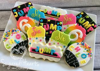 Trampoline Cookie Favors