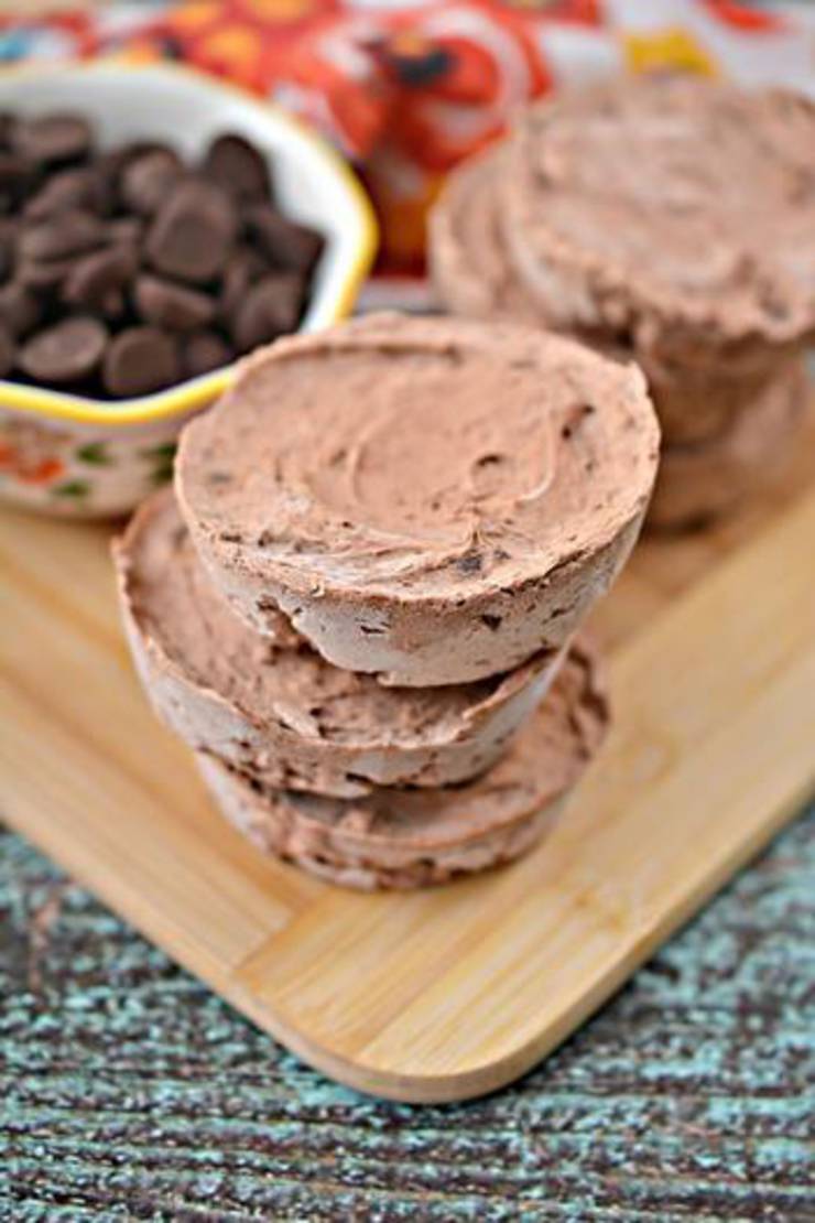 Keto Chocolate Pudding Ice Cream Cookies