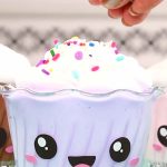 DIY Cupcake Slime - How To Make Homemade Cupcake Slime - Easy & Fun Recipe For Kids - Kids Crafts Activities - Party Favors - Kawaii Cupcake Slime Idea