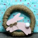 Dollar Store Easter Decorations - Easy DIY Crafts - How To Make Bunny Wreath- Simple Decor Ideas For The Home - Dollar Tree Hacks