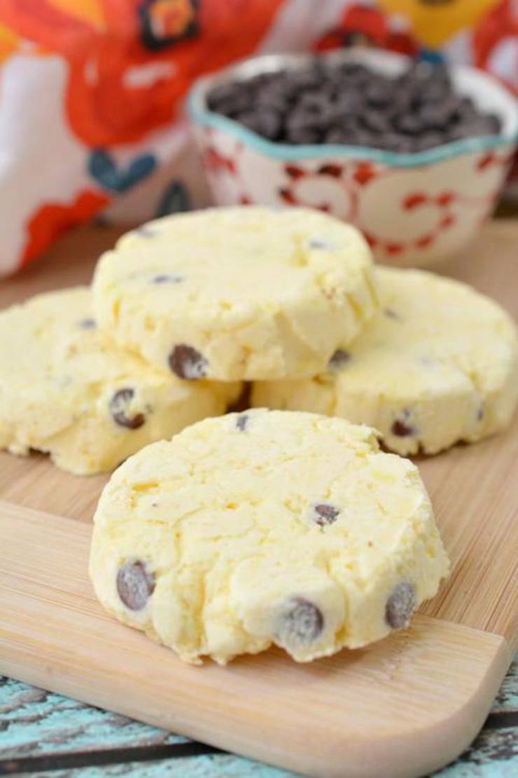 3 Ingredient Keto Vanilla Chocolate Chip Pudding Ice Cream Cookies The Best Low Carb Flourless Keto Cookies Easy No Bake