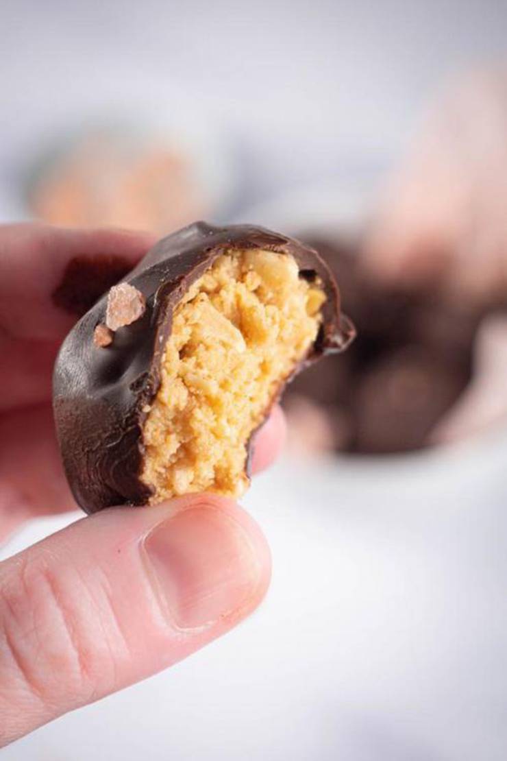 5 Ingredient Keto Peanut Butter Chocolate Fat Bombs Best Chocolate Peanut Butter Fat Bombs No Bake Easy No Sugar Low Carb Recipe