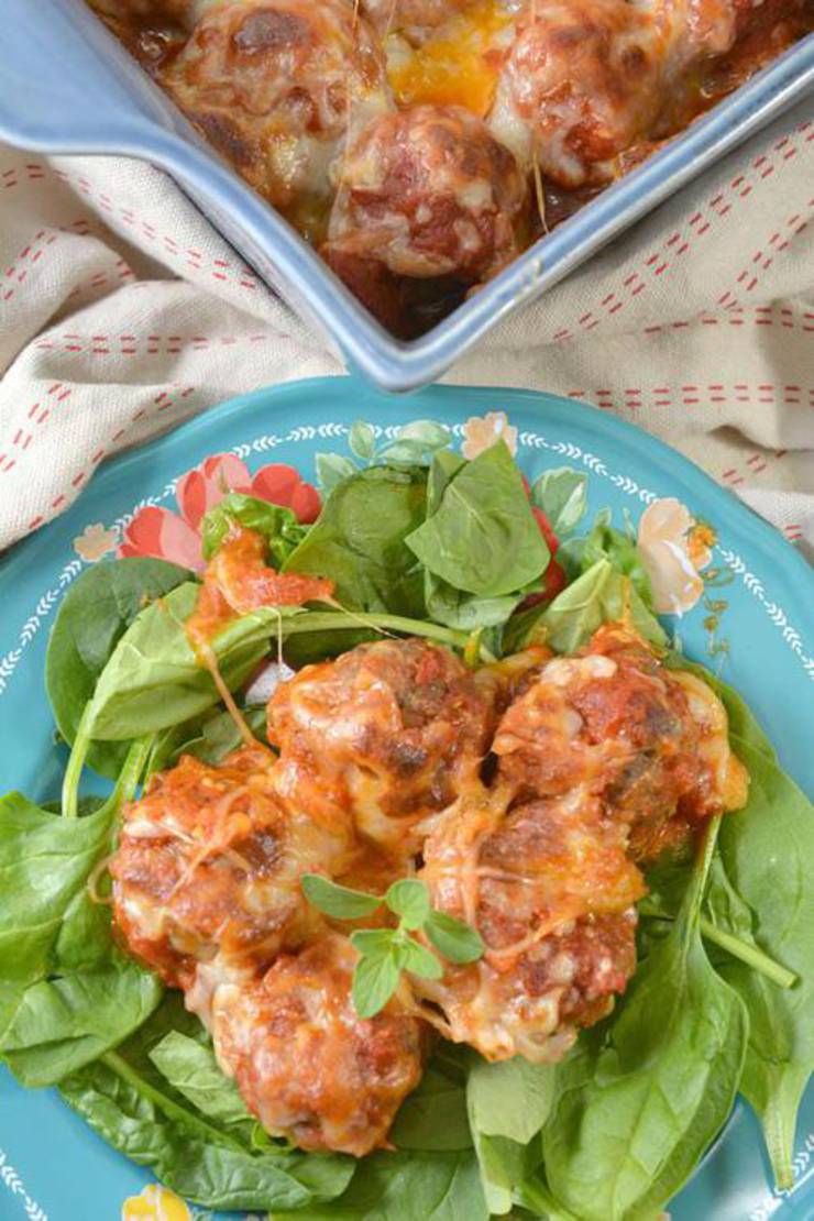 Best Keto Meatballs Low Carb Baked Meatball Casserole Quick Easy Ketogenic Diet Recipe Completely Keto Friendly Dinner