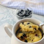 Weight Watchers Mug Cakes – BEST WW Recipe – Microwave Lemon Blueberry Mug Cake – Treat – Dessert – Snack with Smart Points
