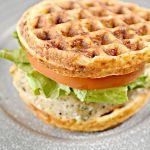 BEST Keto Chaffles! Low Carb Chaffle Idea – Homemade – Quick & Easy Ketogenic Diet Recipe – Completely Keto Friendly – Sandwich Italian Garlic And Herb Chaffle
