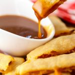 Keto Apple Pie Fries With Caramel Sauce – BEST Low Carb Recipe – Breakfast – Treat – Desserts – Snack For Ketogenic Diet – Gluten Free – Sugar Free
