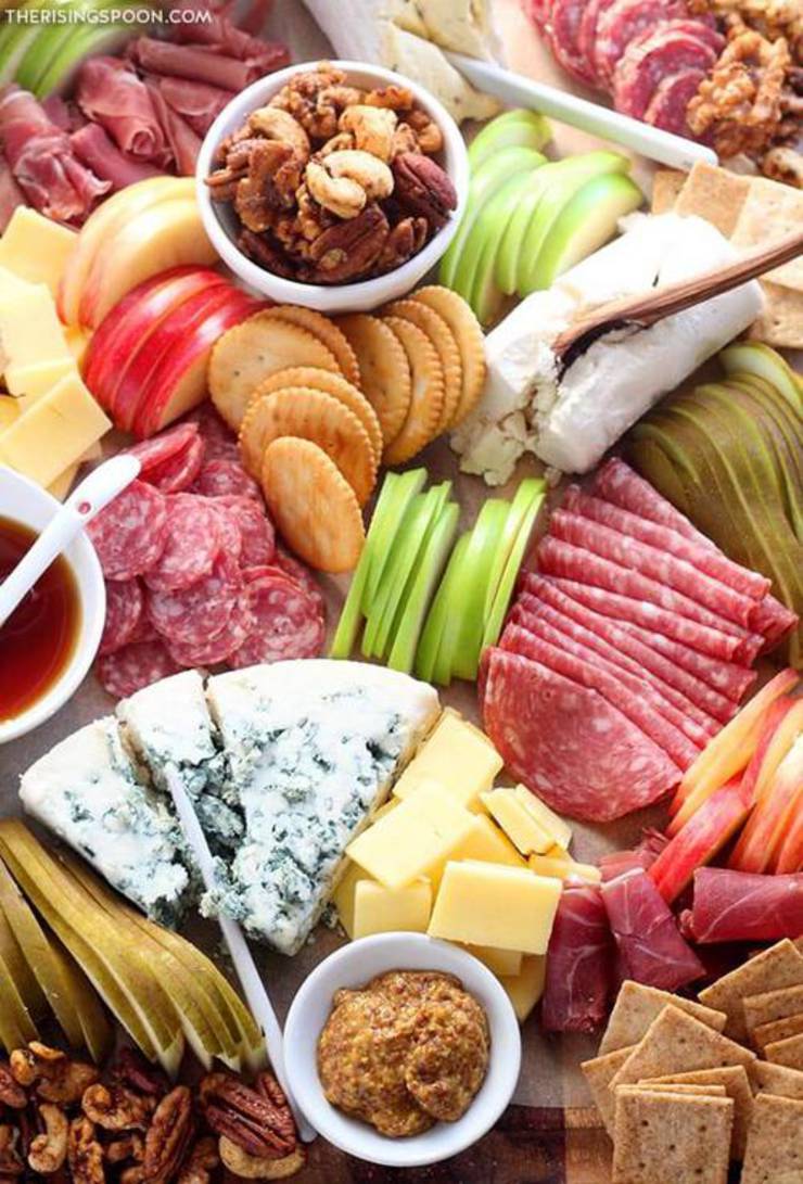 Charcuterie Board Meat And Cheese Platter