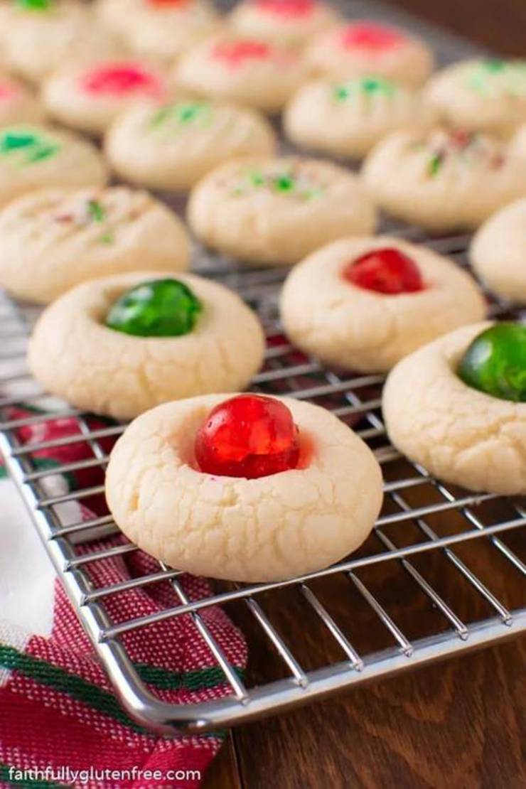 Gluten Free Whipped Shortbread Cookies