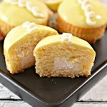 Keto Cupcakes - Super Yummy Low Carb Copycat Hostess Cupcakes Recipe - Lemon Treats For Ketogenic Diet - Desserts - Snacks