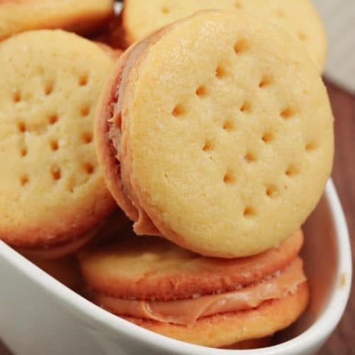 5 Ingredient Keto Crackers – BEST Low Carb Keto Mini Peanut Butter Ritz Cracker Recipe Copycat Crackers – Easy – Snacks – Appetizers – Keto Friendly & Beginner