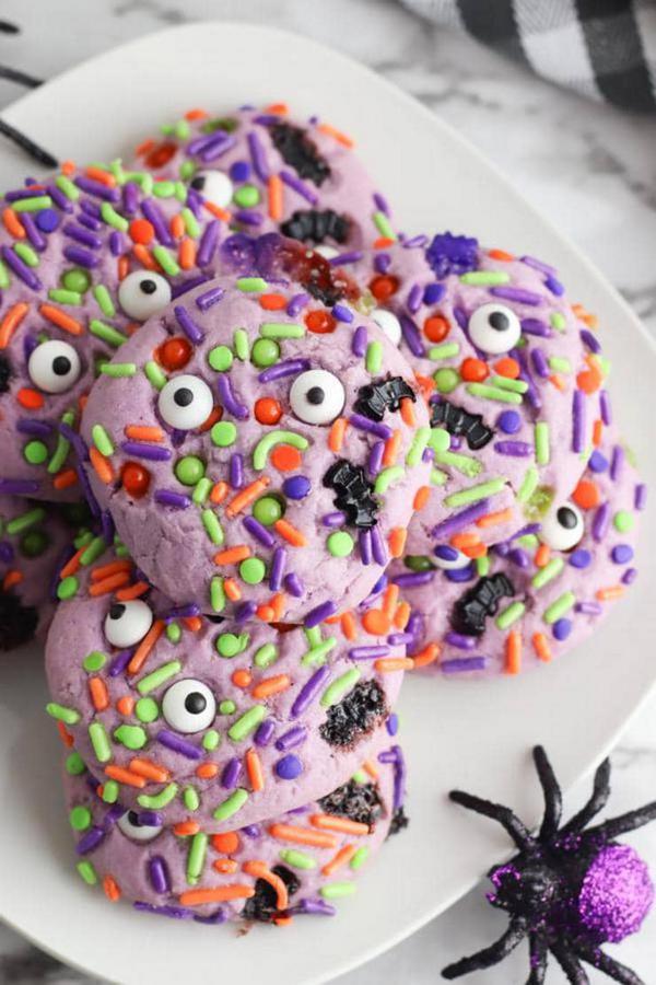 Monster Halloween Cookies