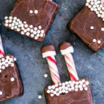 Santa Brownies – BEST Christmas Santa Brownies No Bake – {Easy} Holiday Brownies – Party Food – Desserts – Snacks