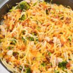EASY Keto Chicken Ranch Pasta Bake! Low Carb Bacon Chicken Ranch Pasta Recipe – Quick – Healthy – BEST Ketogenic Diet Dinner – Lunch