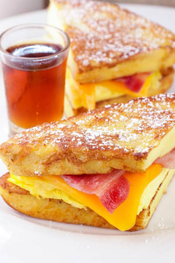 Keto French Toast Breakfast Sandwich