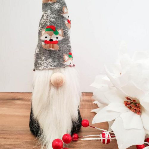 Easy DIY No Sew Sock Gnome - Fun Gnome Crafts For Christmas