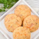 EASY Keto Bacon And Cheese Biscuits – Low Carb Idea – Quick – Healthy – BEST Recipe