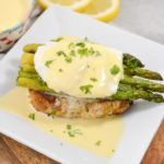 EASY Keto Asparagus Crab Cake Eggs Benedict – Low Carb Idea – Quick – Healthy – BEST Recipe