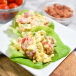 EASY Keto BLT Egg Salad – Low Carb Idea – Gluten Free - Quick – Healthy – BEST Recipe