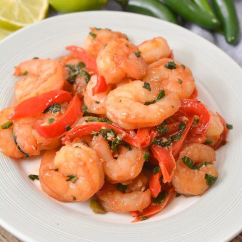 EASY Keto Thai Basil Shrimp – Low Carb Seafood Idea – Gluten Free - Quick – Healthy – BEST Recipe
