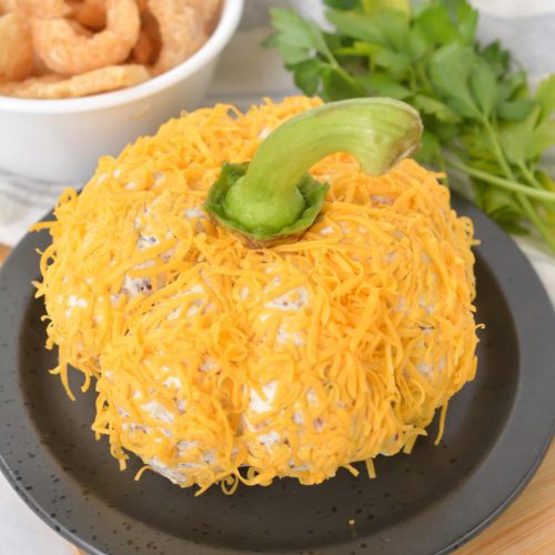 EASY Keto Low Carb Pumpkin Cheeseball Idea – Halloween - Gluten Free - Quick – Healthy – BEST Recipe